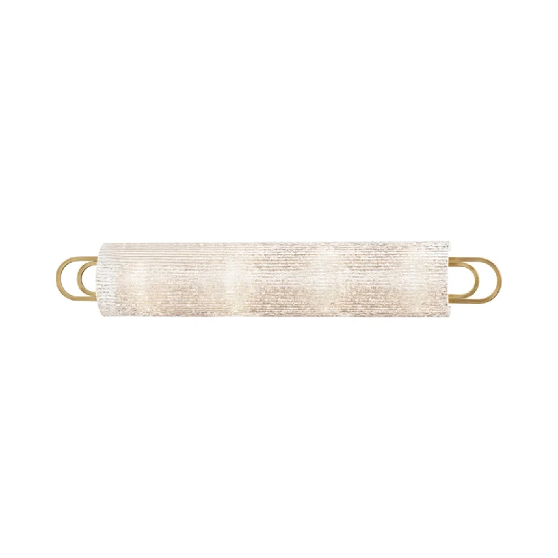Track lighting with colored glass accentsBuckley Bath Vanity Light