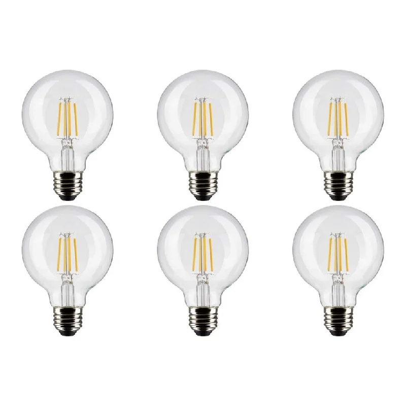 Low - Bay Industrial Lighting Fixtures for Small Factories4.5W G25 LED - Clear - Medium base - 90 CRI - 2700K - 120V - 6-Pack Low - Bay Industrial Lighting Fixtures for Small Factories4.5W G25 LED - Clear - Medium base - 90 CRI - 2700K - 120V - 6-Pack