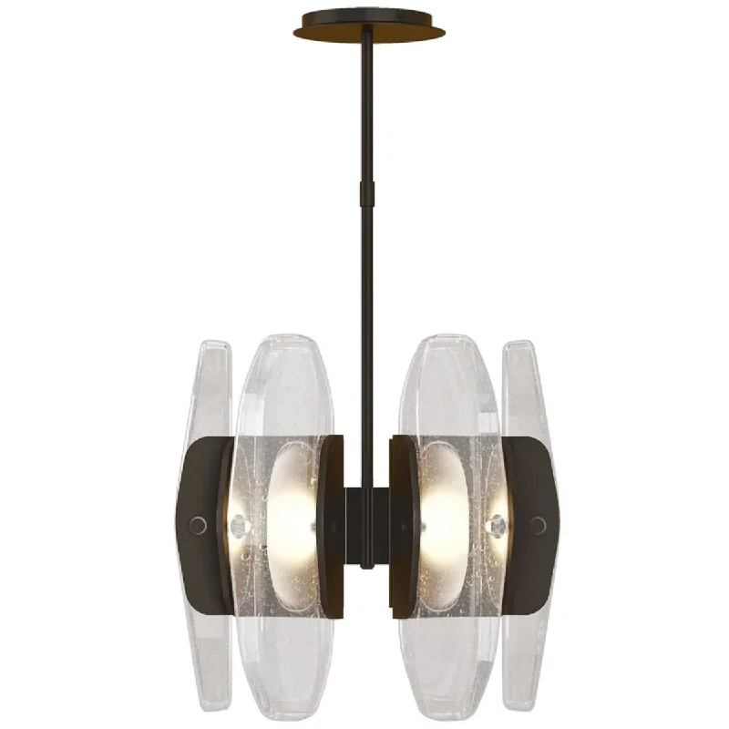 Low - Bay Industrial Lighting Fixtures for Small FactoriesWythe 16 in. 6 Lights LED Chandelier Dark Bronze finish