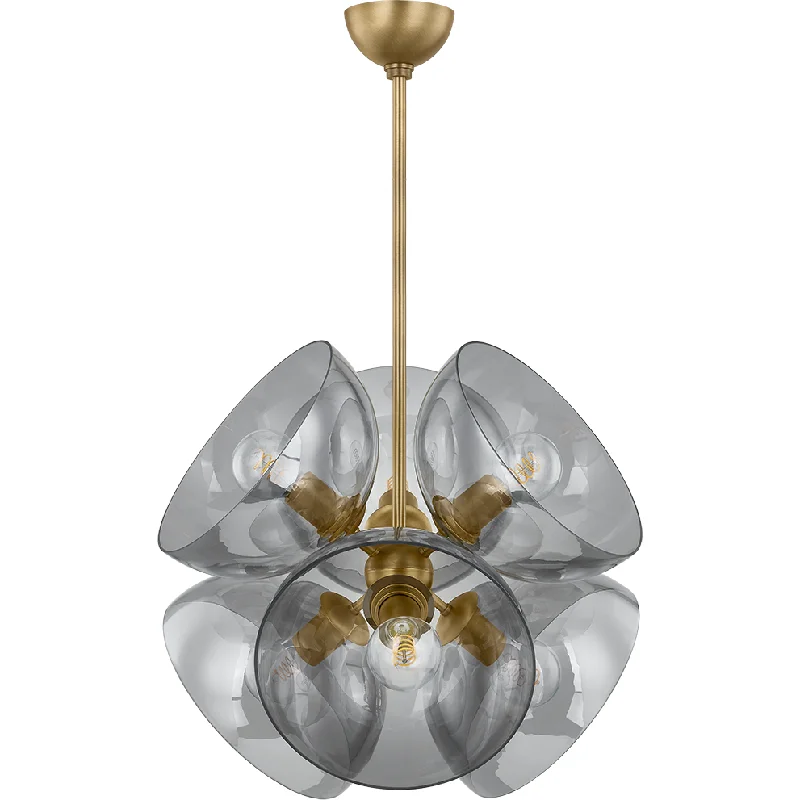 Track lighting for modernizing traditional interiorsSalix 6-Light Pendant