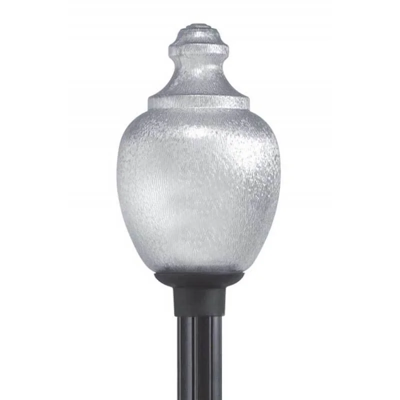 Track lighting with a brushed nickel finishWave Lighting 2017CL 20" Clear Textured Acorn Post Top 120V Track lighting with a brushed nickel finishWave Lighting 2017CL 20" Clear Textured Acorn Post Top 120V