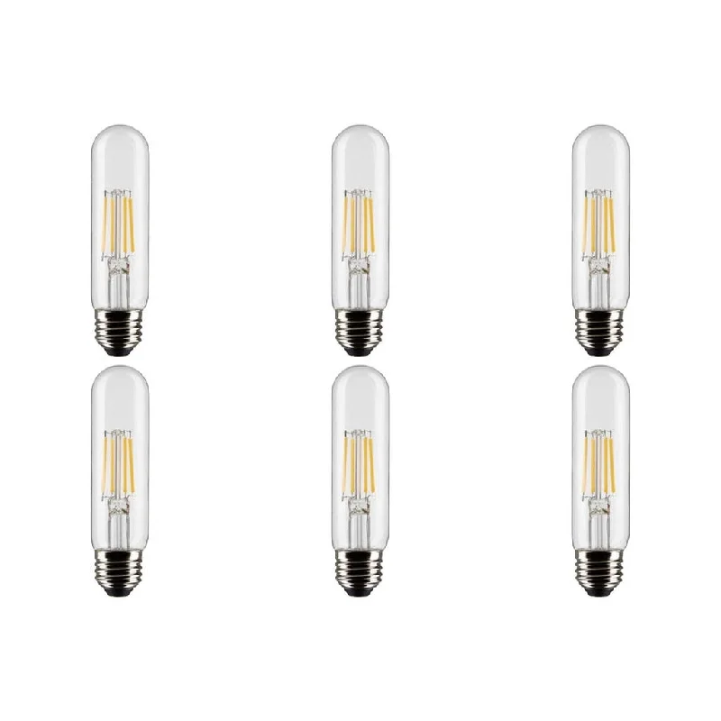 Energy - Efficient Industrial Lighting for Cost - Savings5.5W T10 LED - Clear - Medium base - 90 CRI - 5000K - 120V - 6-Pack Energy - Efficient Industrial Lighting for Cost - Savings5.5W T10 LED - Clear - Medium base - 90 CRI - 5000K - 120V - 6-Pack