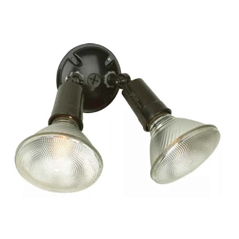 Industrial Lighting for Metal Fabrication Shops2 Light PAR Holder in Black