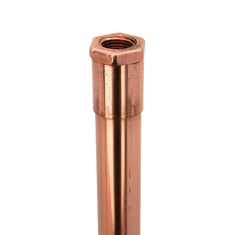 Track lighting with a brushed nickel finishCopperMoon Custom Copper Stem ONLY for CM.9020 path light Track lighting with a brushed nickel finishCopperMoon Custom Copper Stem ONLY for CM.9020 path light