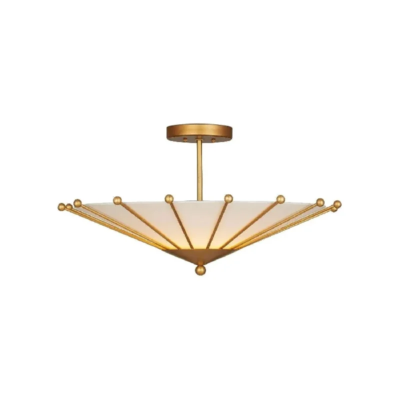 Track lighting with adjustable armsEpoch Semi-Flush Mount