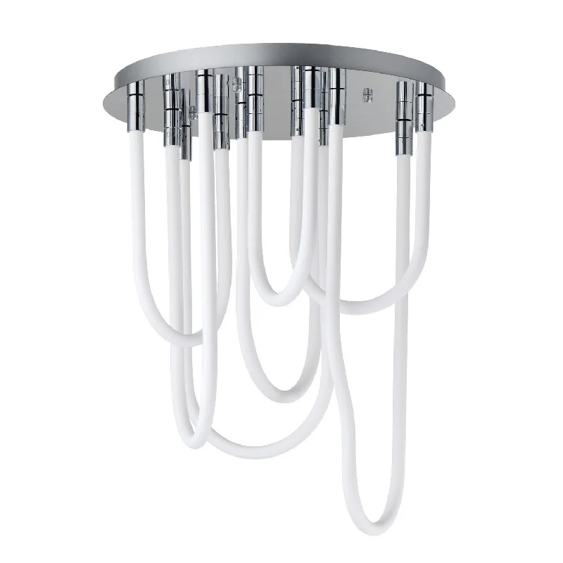 Industrial Lighting for Printing Press FacilitiesSoleil LED Flush Mount