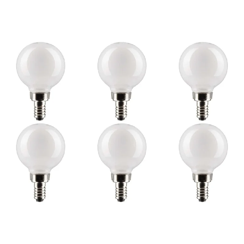 Industrial Ceiling - Mounted Lighting for Assembly Plants5.5W G16.5 LED - White - Candelabra base - 90 CRI - 4000K - 120V - 6-Pack Industrial Ceiling - Mounted Lighting for Assembly Plants5.5W G16.5 LED - White - Candelabra base - 90 CRI - 4000K - 120V - 6-Pack