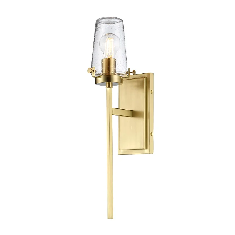 Track lighting with motion - sensor capabilitiesbohemian wall lamps with colorful glass for an eclectic hallwayAlton 1Lt Bathroom Wall Light IP44 – Chrome/Brushed Brass