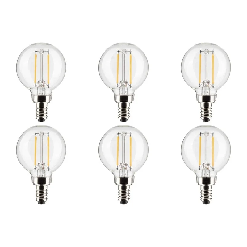 Corrosion - Resistant Industrial Lighting for Coastal Factories3W G16.5 LED - Clear - Candelabra base - 90 CRI - 4000K - 120V - 6-Pack Corrosion - Resistant Industrial Lighting for Coastal Factories3W G16.5 LED - Clear - Candelabra base - 90 CRI - 4000K - 120V - 6-Pack
