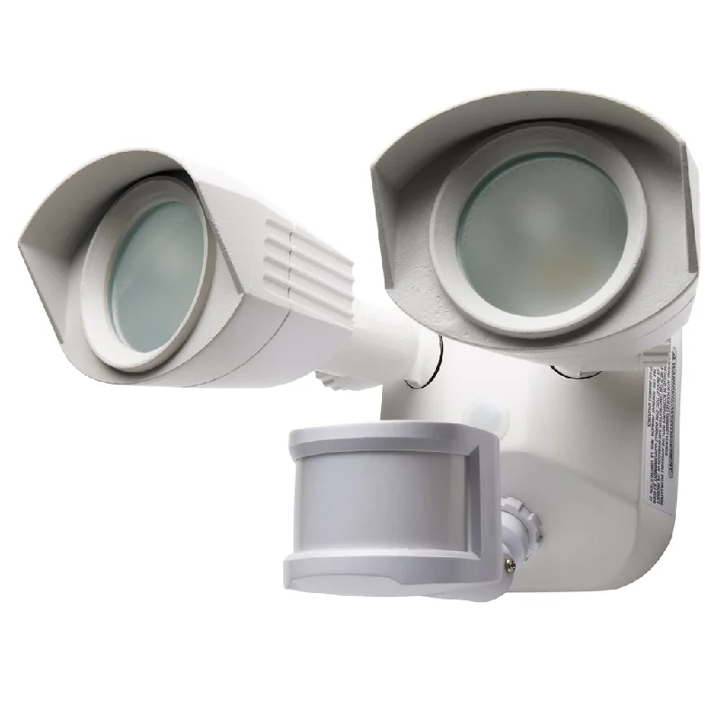 Energy - Efficient Industrial Lighting for Cost - SavingsLED DUAL HEAD SECURITY LIGHT W/SENSOR - 4000K