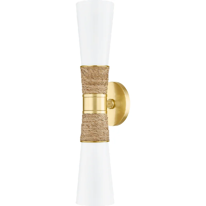 Commercial - grade track lighting for storesMica 2-Light Wall Sconce