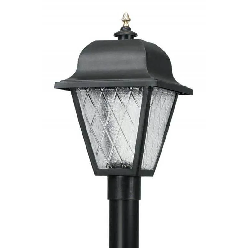 Track lighting with a minimalist track designWave Lighting 410 Saxony Oudoor Post Top