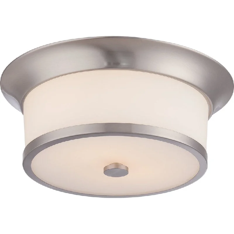 Industrial Lighting with High CRI (Color Rendering Index) for True Color PerceptionMOBILI - 2 LIGHT FLUSH FIXTURE