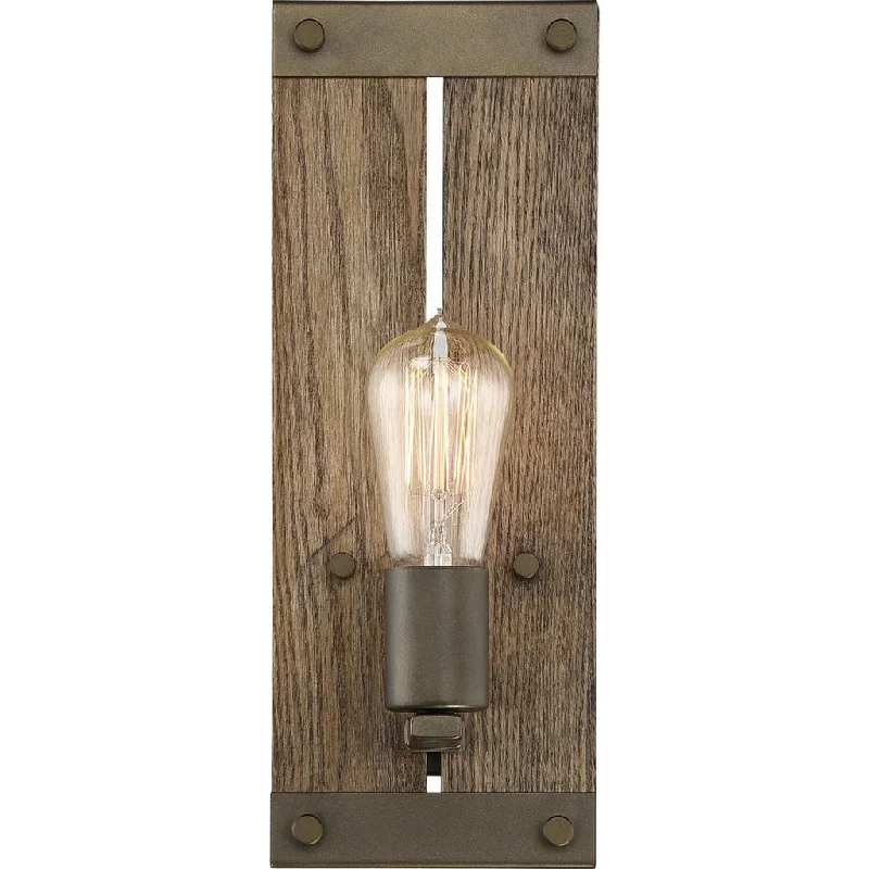 Industrial Pendant Lighting for Machine ShopsWINCHESTER 1 LIGHT WALL SCONCE