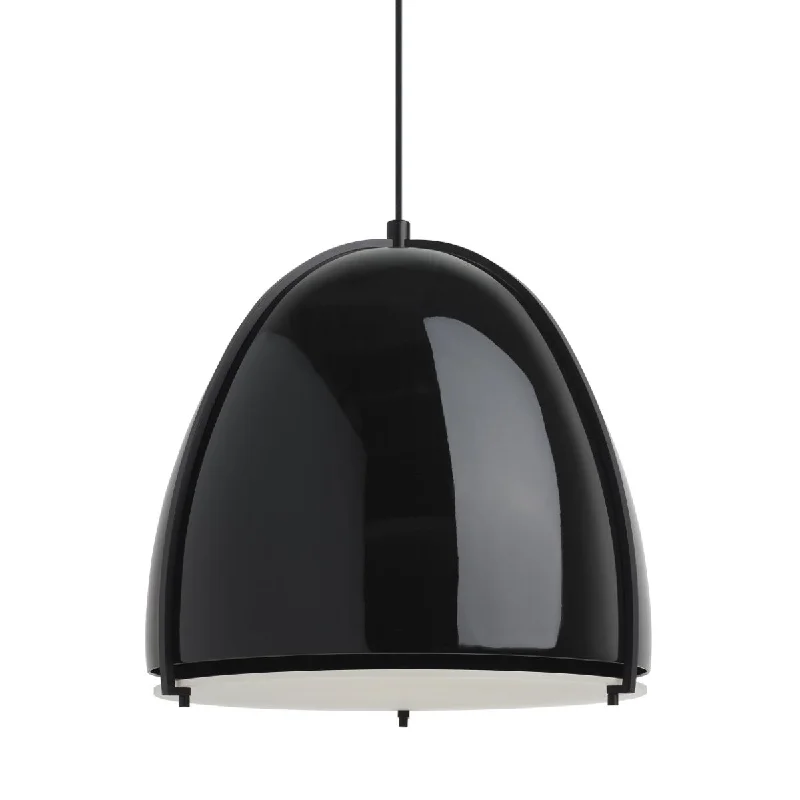 Industrial Lighting with High CRI (Color Rendering Index) for True Color PerceptionParavo 15 in. LED Pendant Light Black Finish Industrial Lighting with High CRI (Color Rendering Index) for True Color PerceptionParavo 15 in. LED Pendant Light Black Finish