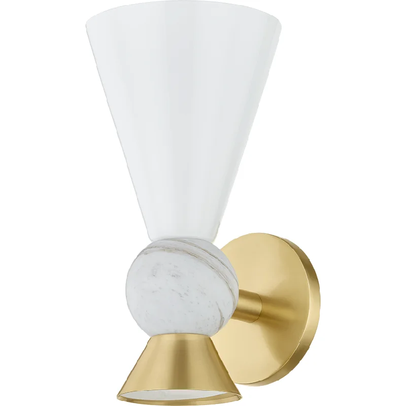 Waterproof track lighting for bathroomsMona 1-Light Wall Sconce