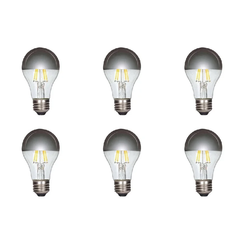 Industrial Lighting for Furniture Factories6W A19 LED - Silver Crown - Medium base - 2700K - 90 CRI - 120V - 6-Pack Industrial Lighting for Furniture Factories6W A19 LED - Silver Crown - Medium base - 2700K - 90 CRI - 120V - 6-Pack