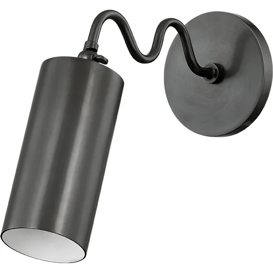 Track lighting for creating a moody atmosphereBea 1-Light Wall Sconce
