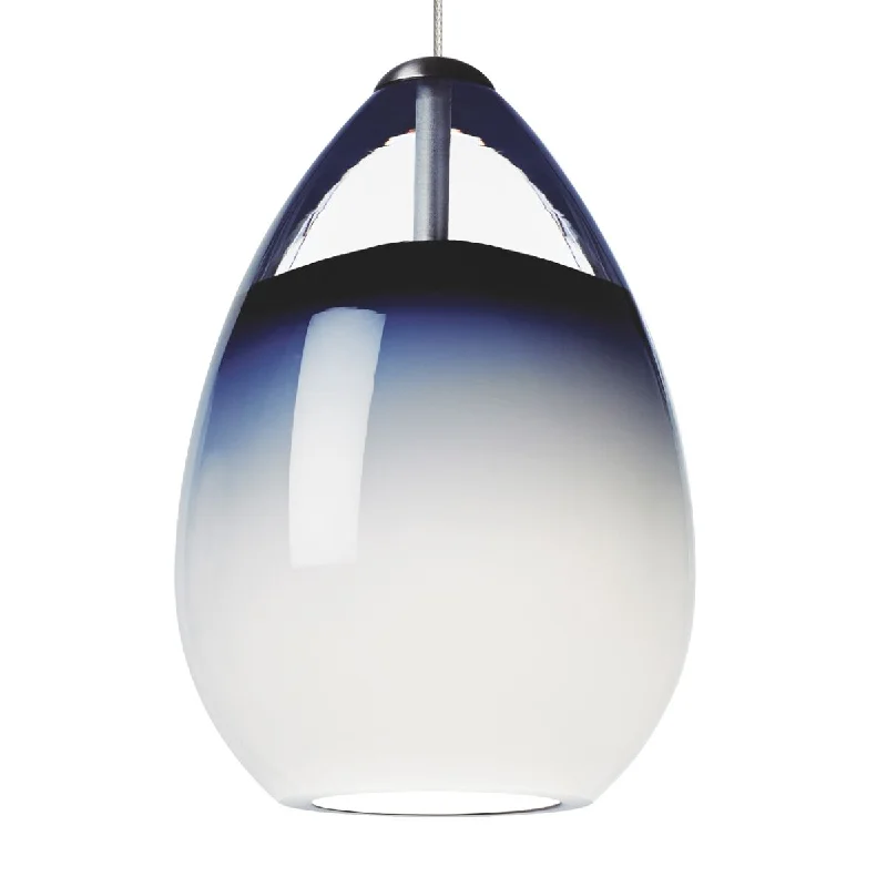 Industrial Pendant Lighting for Machine ShopsAlina 4 in. Monopoint LED Pendant Light Chrome Blue Finish Industrial Pendant Lighting for Machine ShopsAlina 4 in. Monopoint LED Pendant Light Chrome Blue Finish