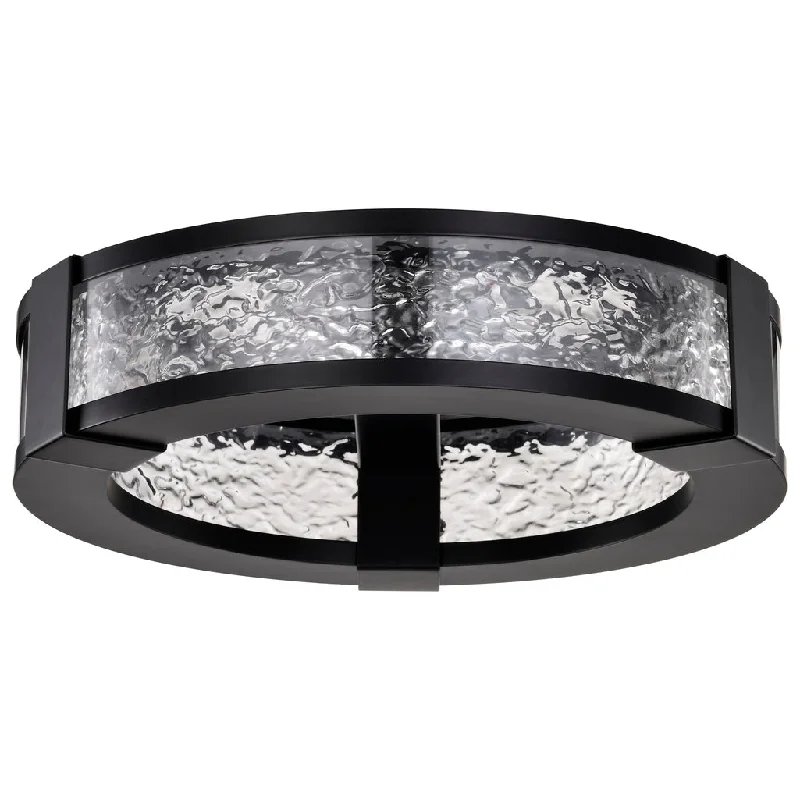 Shock - Resistant Industrial Lighting for Vibrating Machinery AreasDARROW 13" LED FLUSH MOUNT