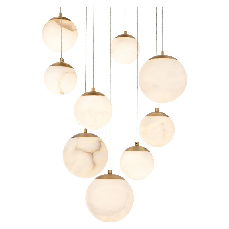 Track lighting with colored glass accentsPisces 9-Light 17" LED Round Multi Pendant Track lighting with colored glass accentsPisces 9-Light 17" LED Round Multi Pendant