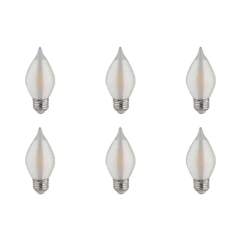 Energy - Efficient Industrial Lighting for Cost - Savings4 Watt C15 LED - Satin Spun - Clear - Medium base - 2700K - 300 Lumens - 120 Volt - 6-Pack Energy - Efficient Industrial Lighting for Cost - Savings4 Watt C15 LED - Satin Spun - Clear - Medium base - 2700K - 300 Lumens - 120 Volt - 6-Pack