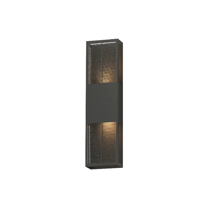 Corrosion - Resistant Industrial Lighting for Coastal FactoriesGrate LED Outdoor Wall Sconce
