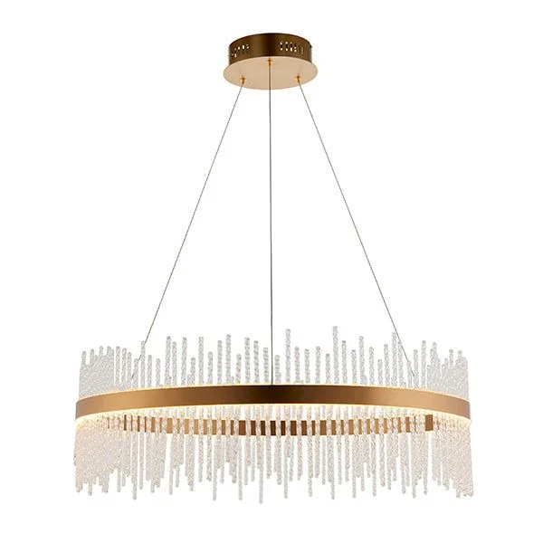 Track lighting with a brushed nickel finishCarmen Glass Rod Ceiling Light - Brushed Gold / Chrome Various Sizes Track lighting with a brushed nickel finishCarmen Glass Rod Ceiling Light - Brushed Gold / Chrome Various Sizes