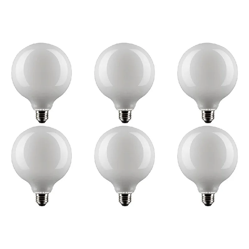 Corrosion - Resistant Industrial Lighting for Coastal Factories6W G40 LED - White - Medium base - 90 CRI - 4000K - 120V - 6-Pack