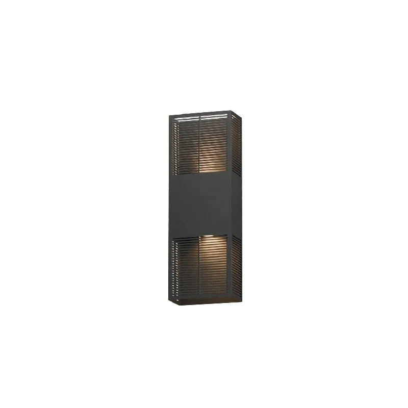Industrial Lighting for Woodworking FactoriesGrate LED Outdoor Wall Sconce