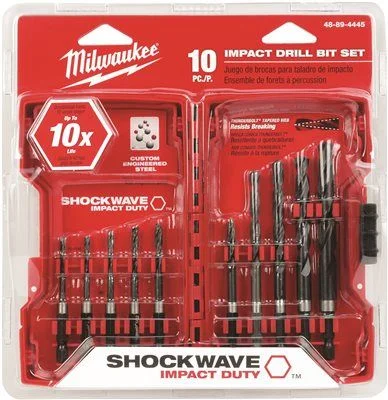 Track lighting for replacing old fluorescent fixturesMilwaukee Shockwave Impact Hex Drill Bit Set 10 Piece