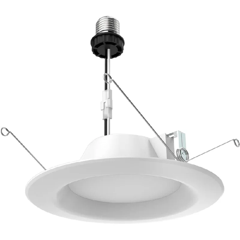 Industrial Task Lighting for Precision Workstations9.8 watt LED Downlight Retrofit 5 - 6" 2700K Dimmable 120 volts