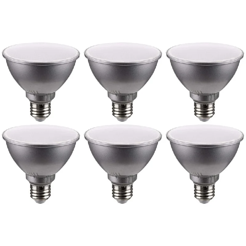 Industrial Lighting for Furniture Factories11 Watt PAR30SN LED - Medium Base - Silver Finish - CCT Selectable - 120V - 6-Pack Industrial Lighting for Furniture Factories11 Watt PAR30SN LED - Medium Base - Silver Finish - CCT Selectable - 120V - 6-Pack
