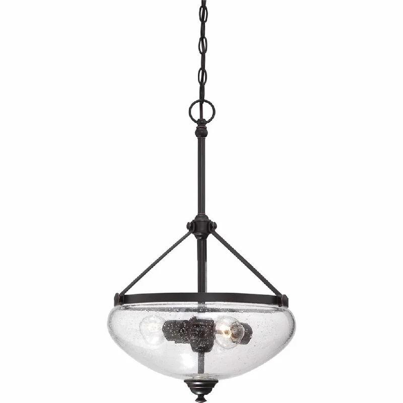 Industrial Exit Sign Lighting for Quick EvacuationLAUREL - 3 LIGHT PENDANT