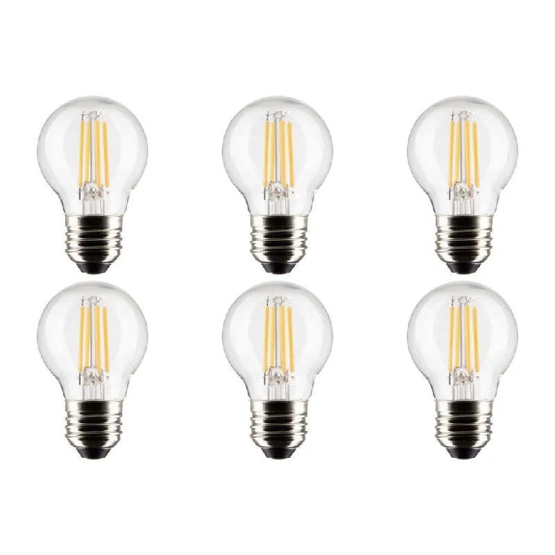 Industrial Lighting for Furniture Factories5.5W G16.5 LED - Clear - Medium base - 90 CRI - 3000K - 120V - 6-Pack Industrial Lighting for Furniture Factories5.5W G16.5 LED - Clear - Medium base - 90 CRI - 3000K - 120V - 6-Pack