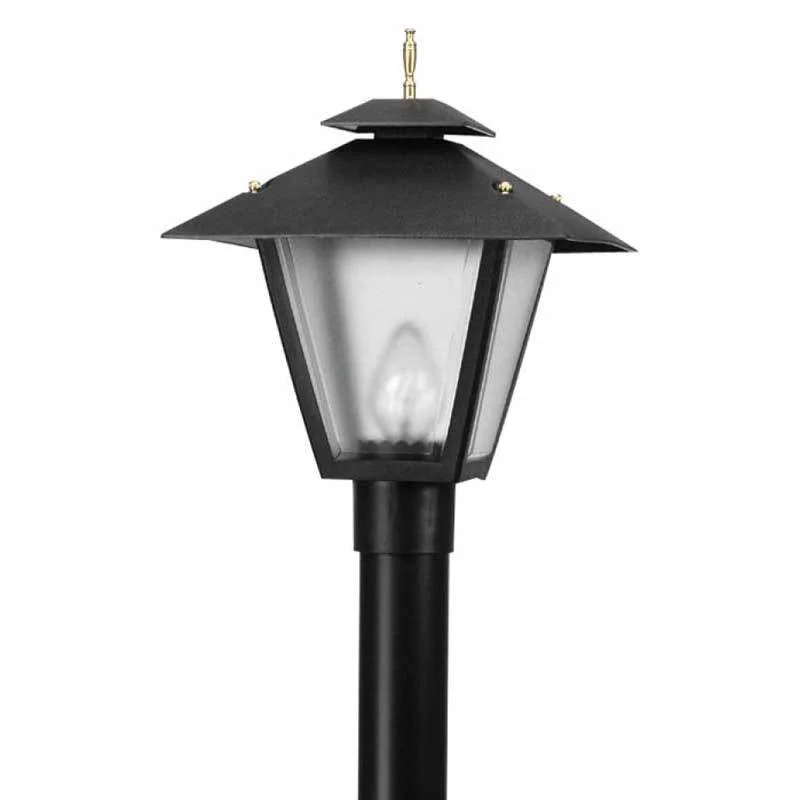 Track lighting with integrated LED driversWave Lighting 116 Colonial Post Top 120V