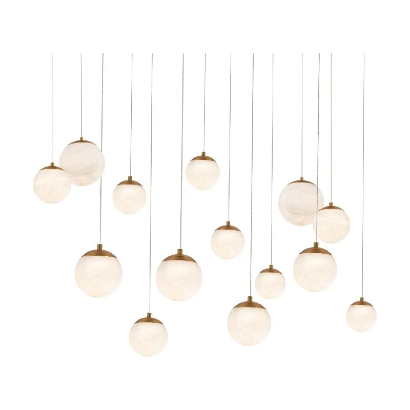 Track lighting for updating office lobbiesPisces 14-Light 40" LED Linear Multi Pendant Track lighting for updating office lobbiesPisces 14-Light 40" LED Linear Multi Pendant