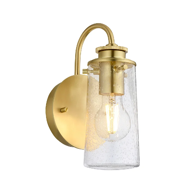 Track lighting with motion - sensor capabilitiesmodern minimalist wall lamps for contemporary living roomsBraelyn 1Lt Bathroom Wall Light IP44 – Brushed Brass/Polished Chrome
