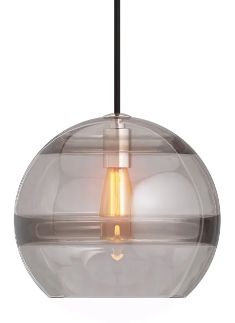 Industrial Lighting for Woodworking FactoriesSedona 12 in. LED Pendant Light Satin Nickel Finish Transparent Smoke Glass Industrial Lighting for Woodworking FactoriesSedona 12 in. LED Pendant Light Satin Nickel Finish Transparent Smoke Glass