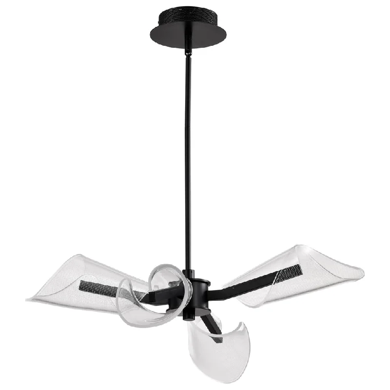 High - Bay LED Industrial Lighting for WarehousesSEDONA 27" LED 4 LIGHT CHAND