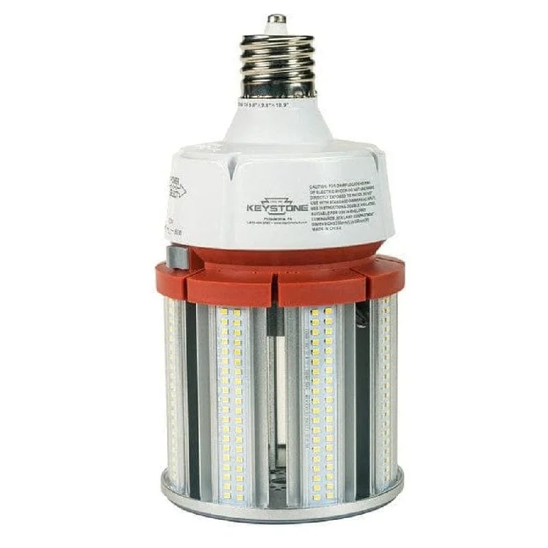 Industrial Flood Lighting for Outdoor Loading DocksLED HID Replacement Lamp, Power Select 80/63/54W, EX39 Base, 3000K, 120-277V Input, DirectDrive