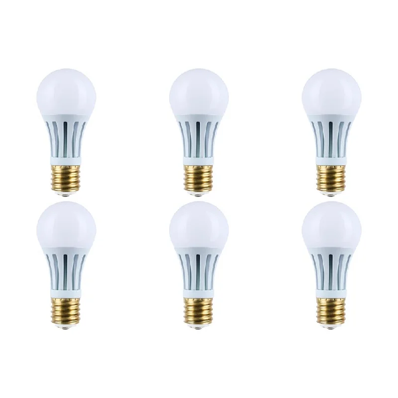 High - Bay LED Industrial Lighting for Warehouses10/22/33 Wattage Selectable PS25 LED Three-Way Lamp - E39d Mogul Base - 3000K - White Finish - 120 Volt - 6-Pack High - Bay LED Industrial Lighting for Warehouses10/22/33 Wattage Selectable PS25 LED Three-Way Lamp - E39d Mogul Base - 3000K - White Finish - 120 Volt - 6-Pack