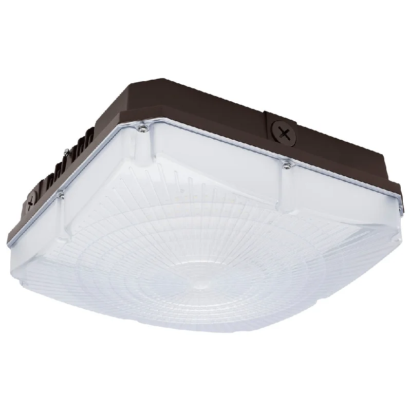 Industrial Lighting with High CRI (Color Rendering Index) for True Color Perception10" LED SELECTABLE CANOPY