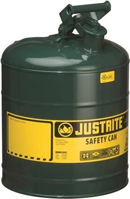 Track lighting for illuminating walkwaysJustrite Type I Safety Cans For Flammables 5 Gallon Green