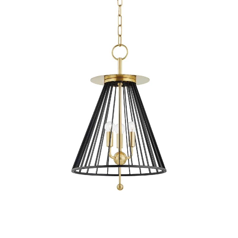 Track lighting with a brushed nickel finishCagney Pendant Light
