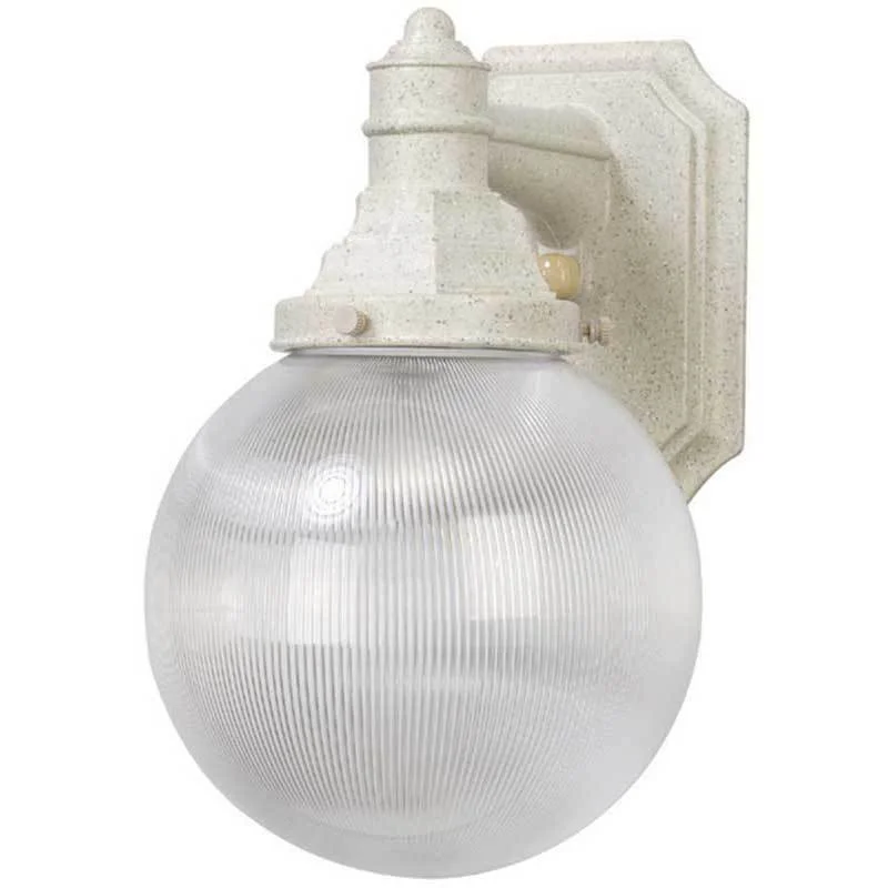 Modern track lighting with LED bulbsWave Lighting S26V Companion Size Outdoor Globe Wall Mount