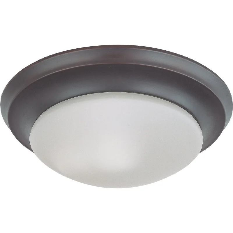 Dust - Resistant Industrial Lighting for Dirty Workspaces2 LIGHT 12" FLUSH TWIST & LOCK