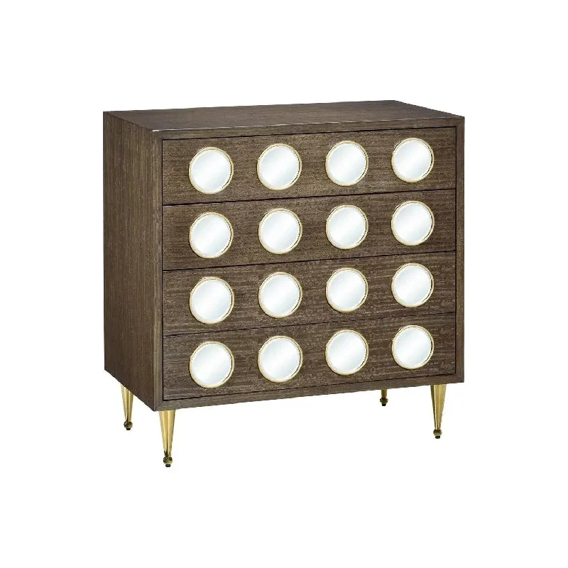 Wireless track lighting for easy installationColette Chest