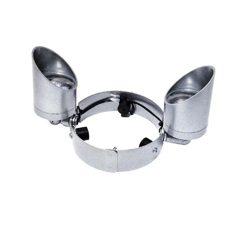 Adjustable track lighting for living roomsFocus Industries FA-PM 7" Pole Ring with 2 Fixture Hubs (Light Fixtures Not Included)