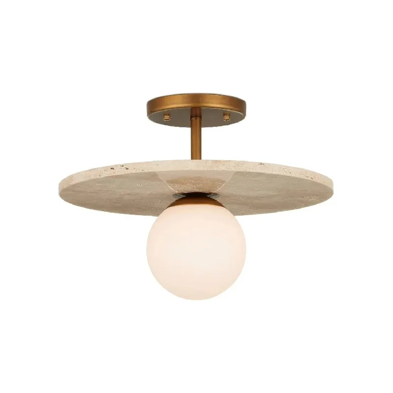 Track lighting with a long - lasting lifespanApricity Semi-Flush Mount